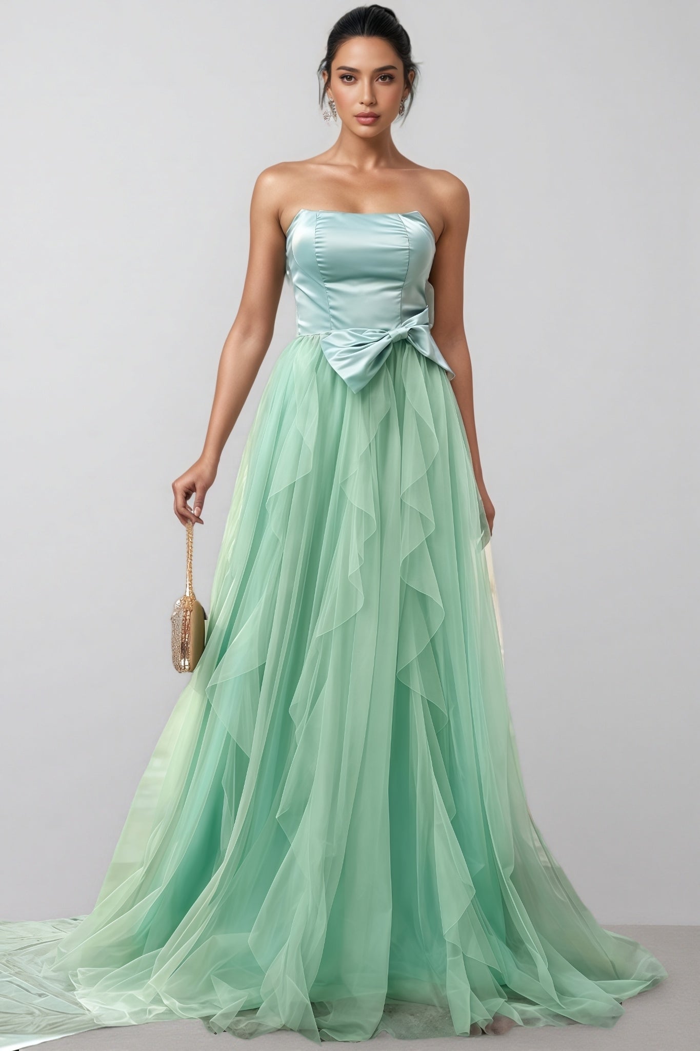 Atlasad Sleeveless Mesh Maxi Dress - View 2