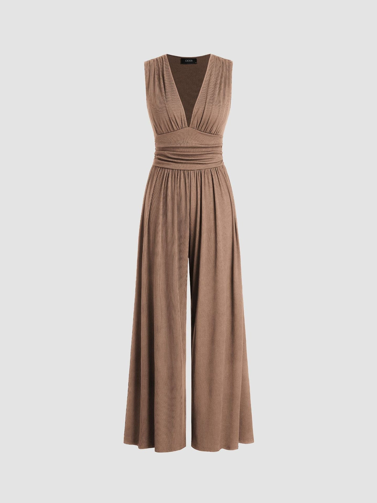 Charity – Sleeveless Wide-Leg Jumpsuit