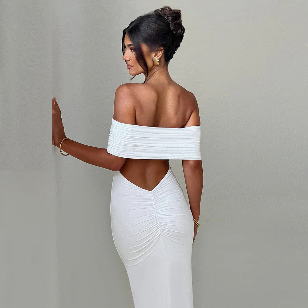 Elara Off Shoulder Dress