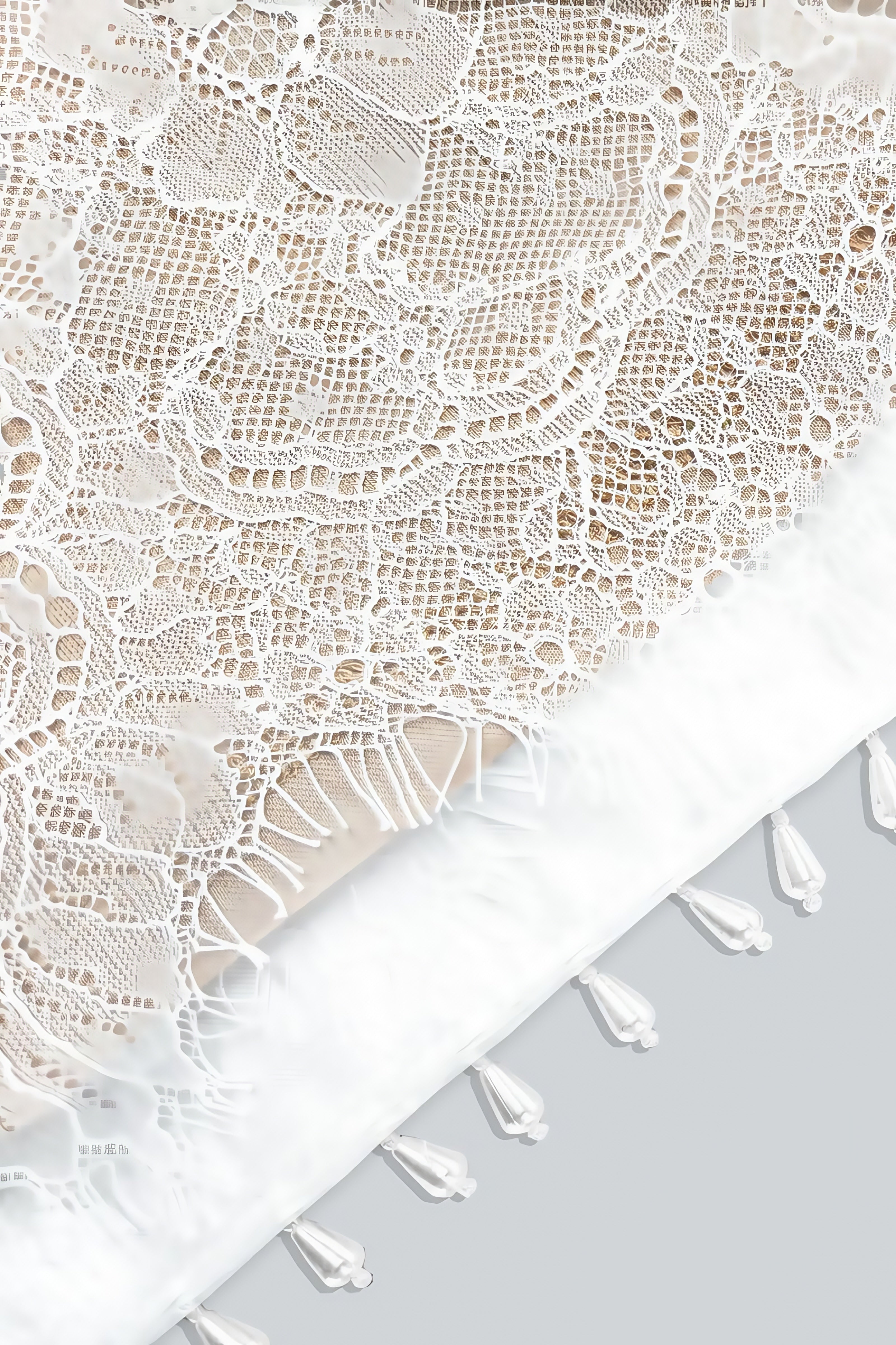 Hadrian Pearl Lace Mini Dress - View 7