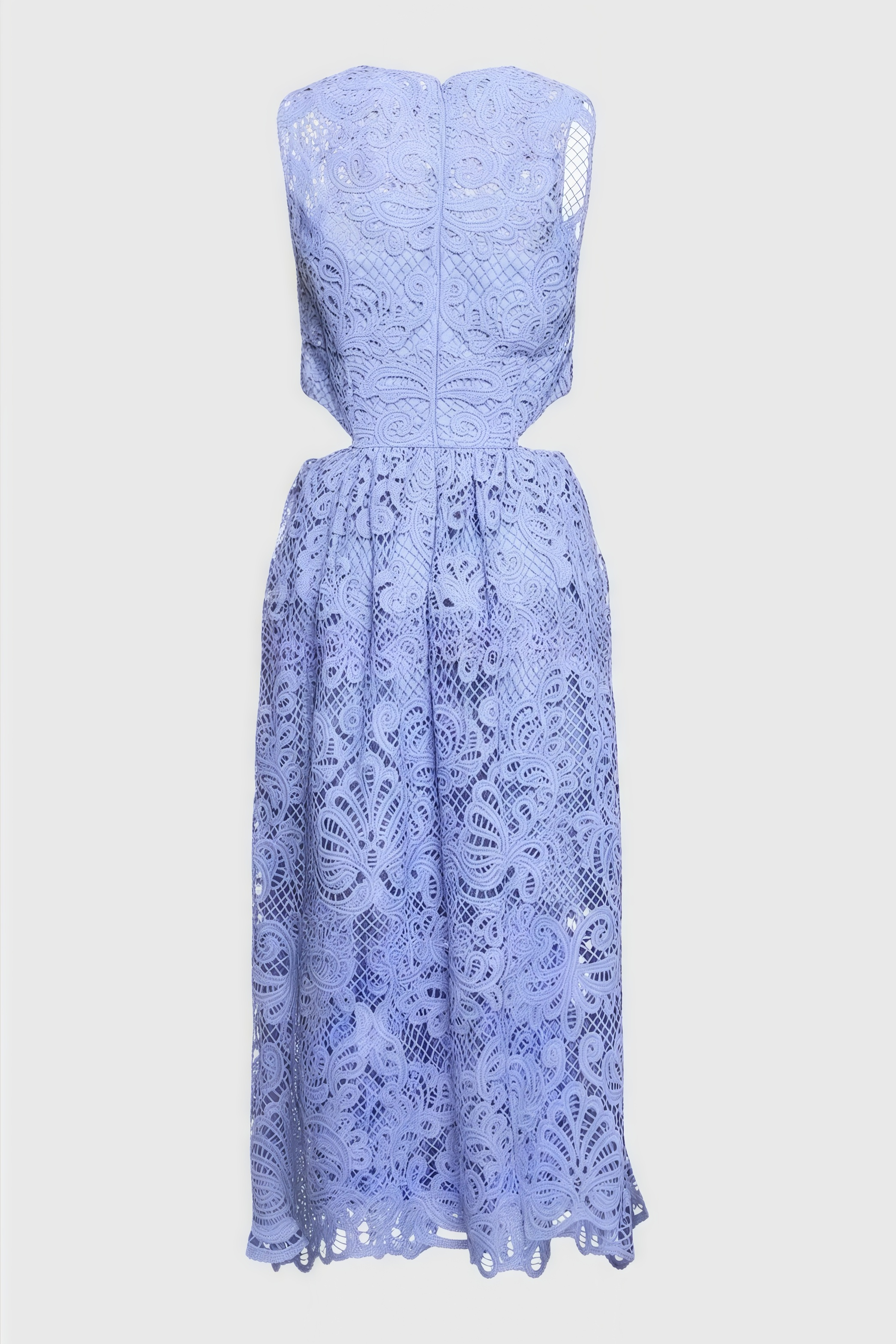 Martscn Cut-out Lace Midi Dress - View 5