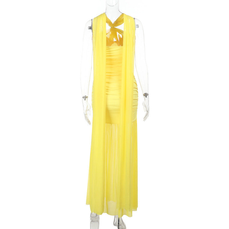 Canaria Maxi Dress - Yellow
