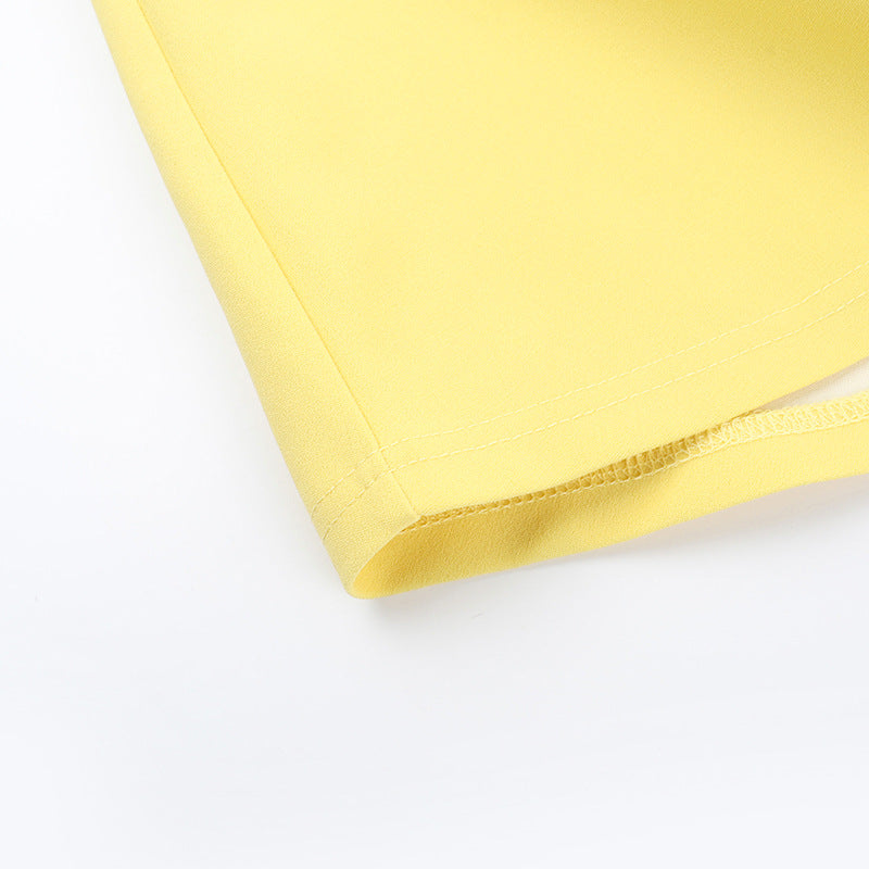 Tansy Mini Dress Yellow