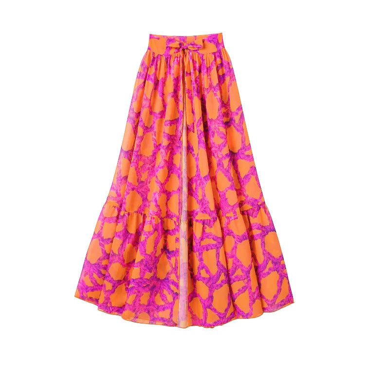 Siesta Full Sleeves Bikini Set - Pink