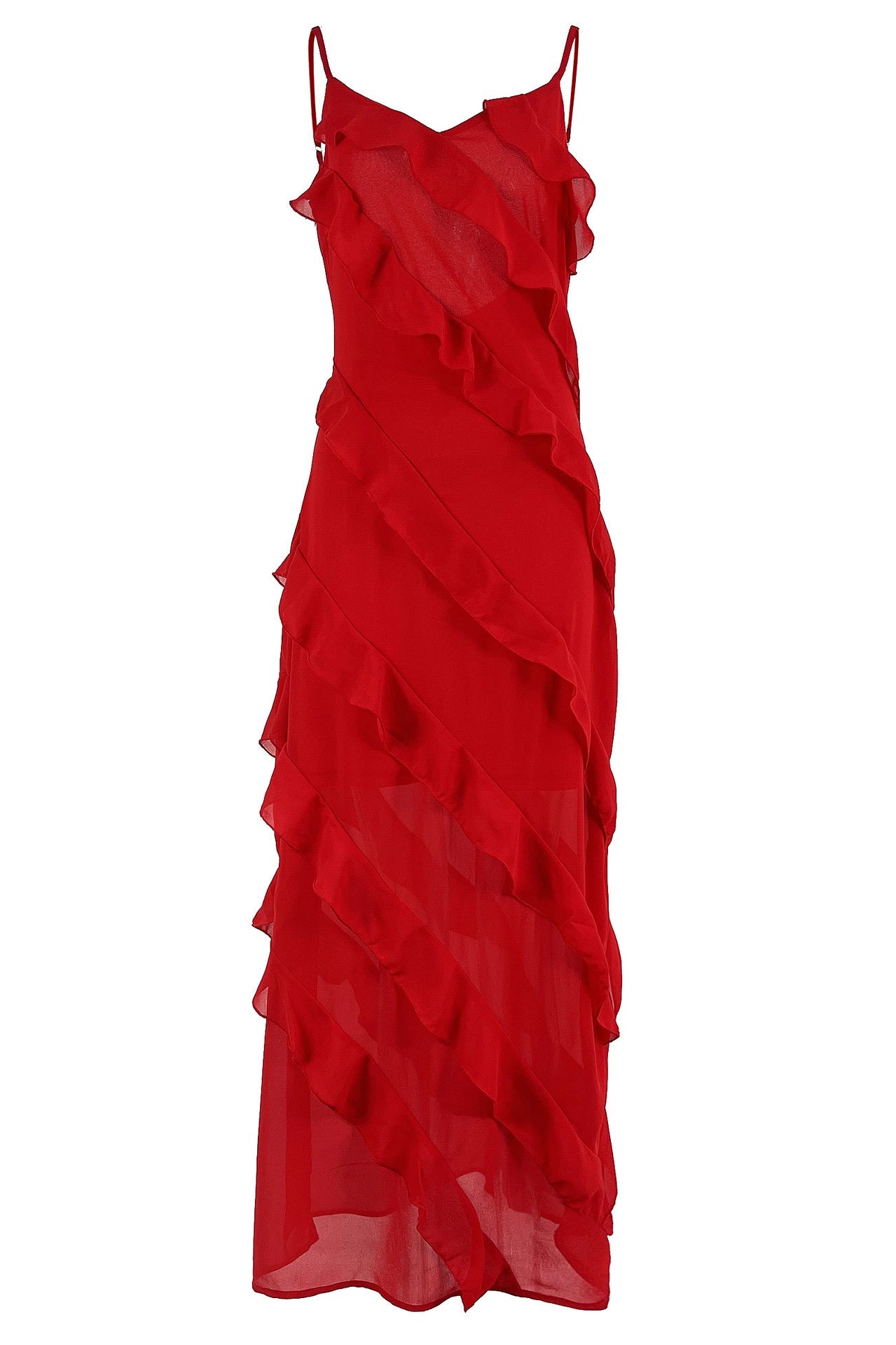 Alicia Aesthetic Dress with Ruffles Premium Wardrobe Essential