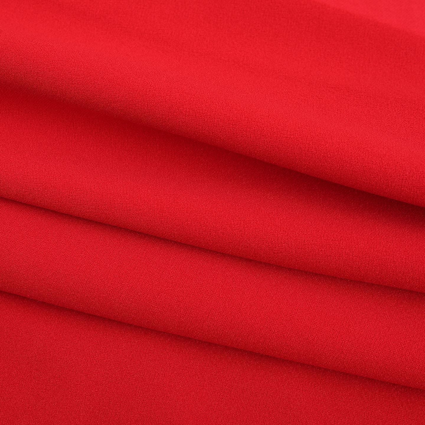 Carnes Midi Dress - Red