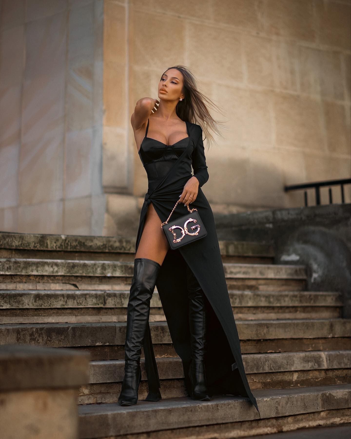 Satin Bustier Mesh Long Sleeve Ruched Cut Out Bodycon Dress
