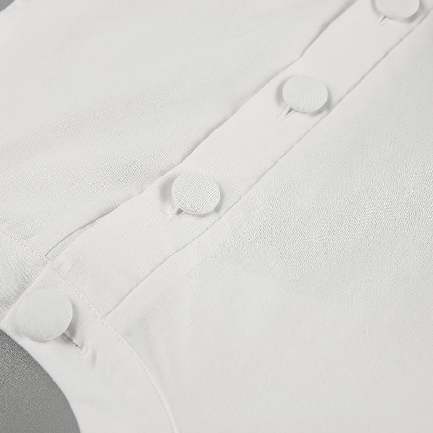 Garner Co-Ord Set - White