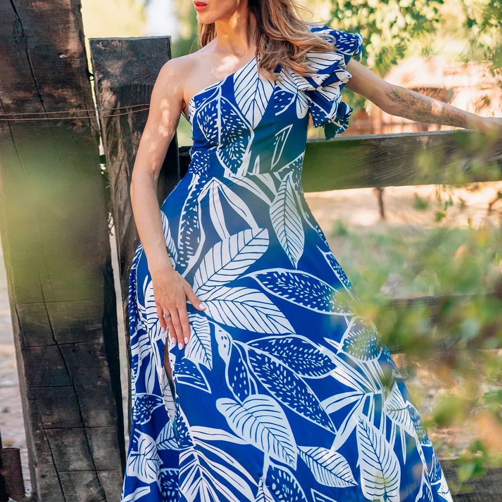 Blue Shores Swimsuit Set - Blue