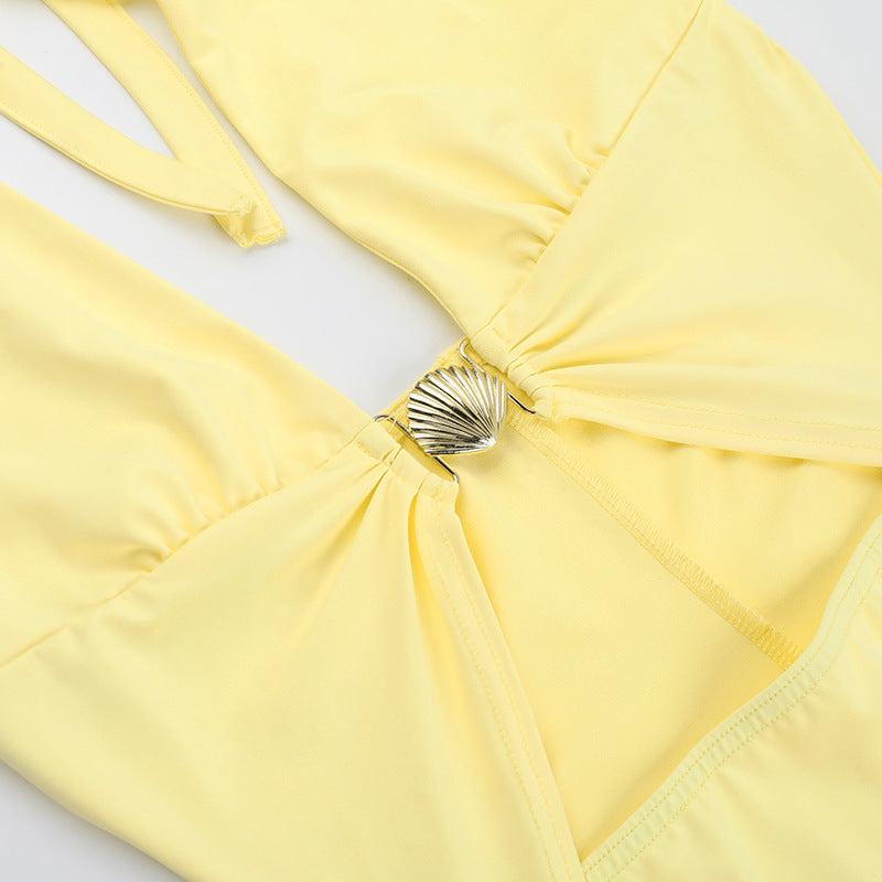 Vecna Maxi Dress Yellow