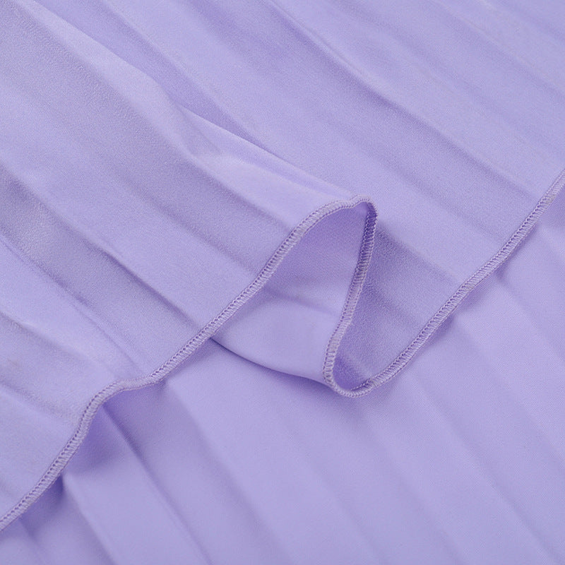 Wisteria Midi Dress Purple