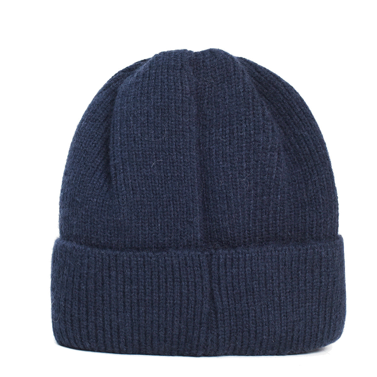 Rhinestone Ribbed Knit Beanie