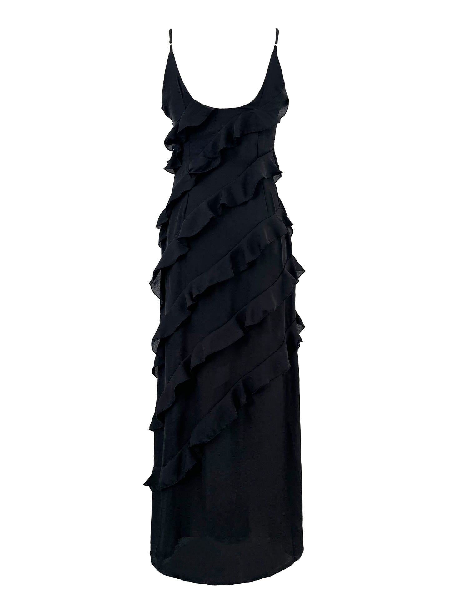 Alicia Aesthetic Dress with Ruffles Premium Wardrobe Essential