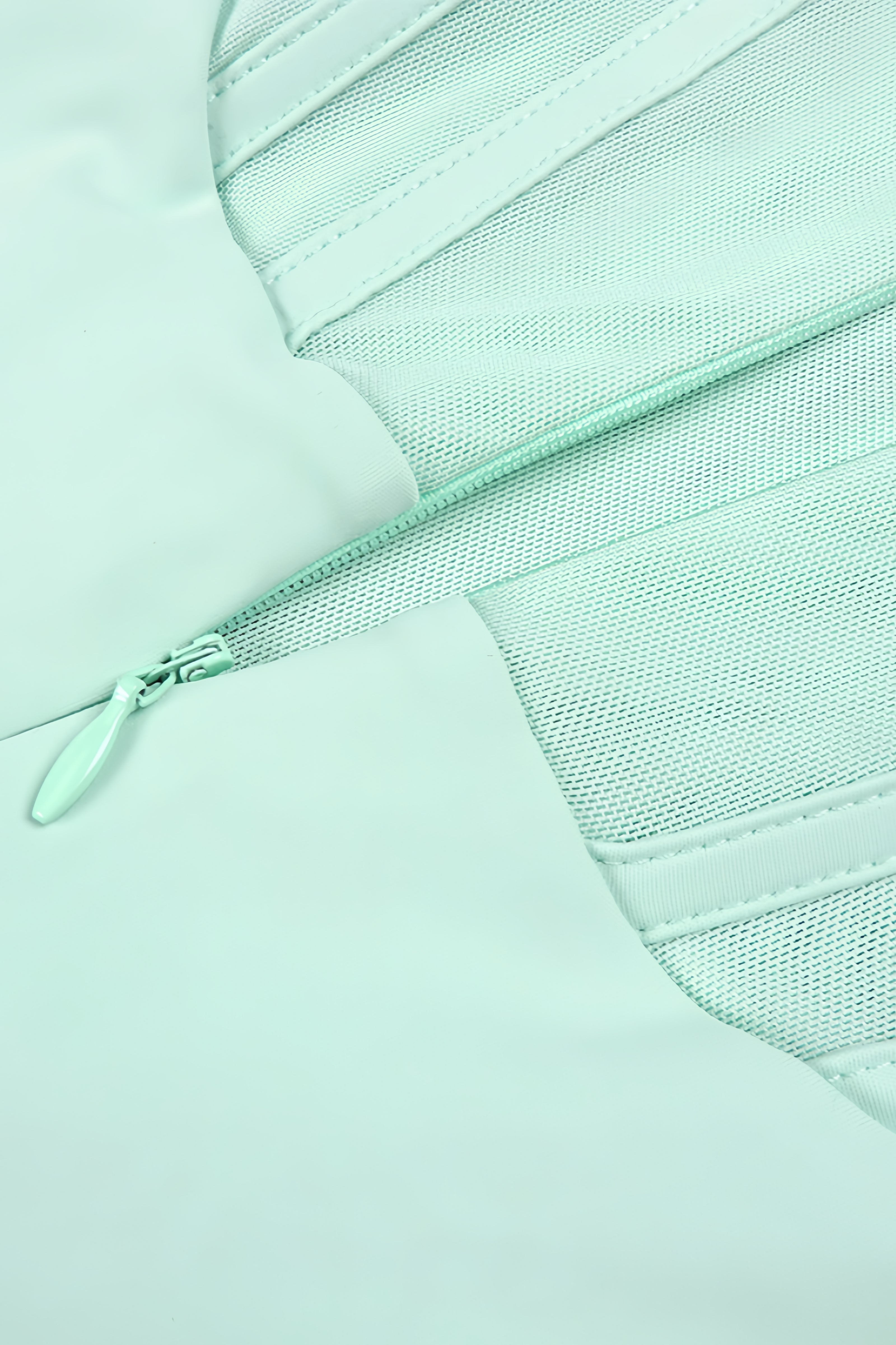Gened Green Ribbon Sheer Chiffon Maxi Dress - View 8
