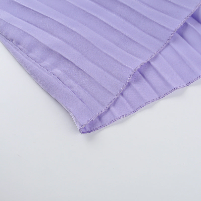 Wisteria Midi Dress - Purple