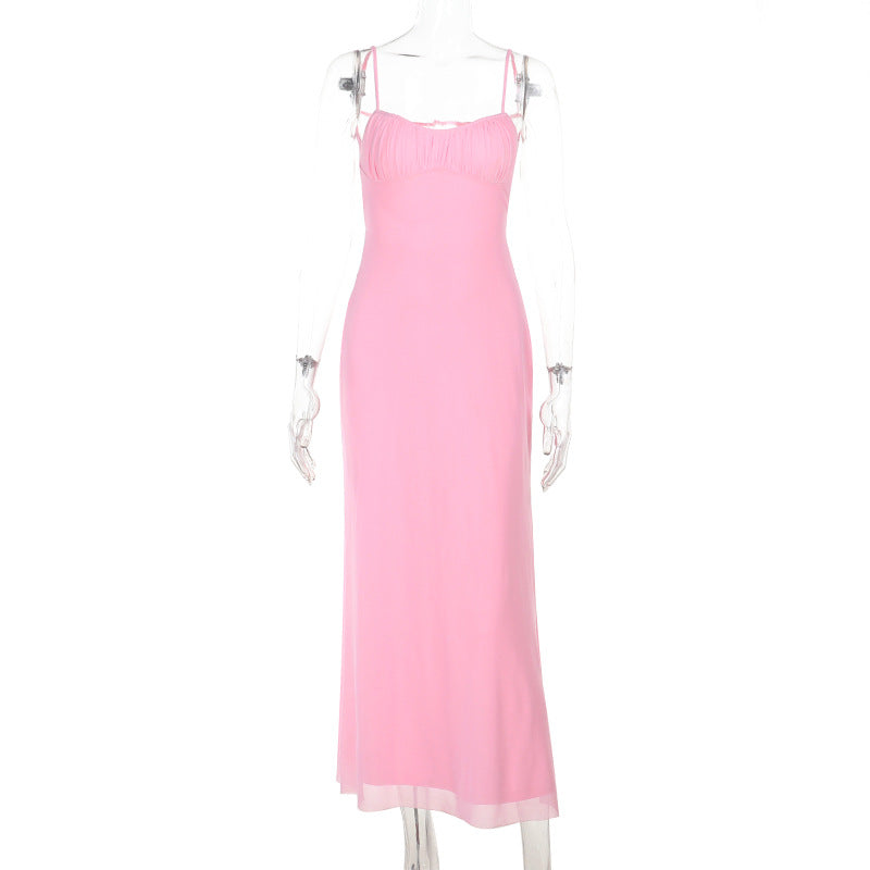 Cullen Midi Dress - Pink