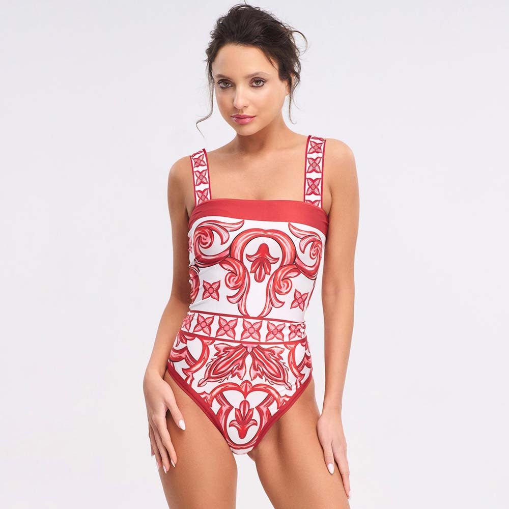 Seaside Rouge Swimsuit - Red