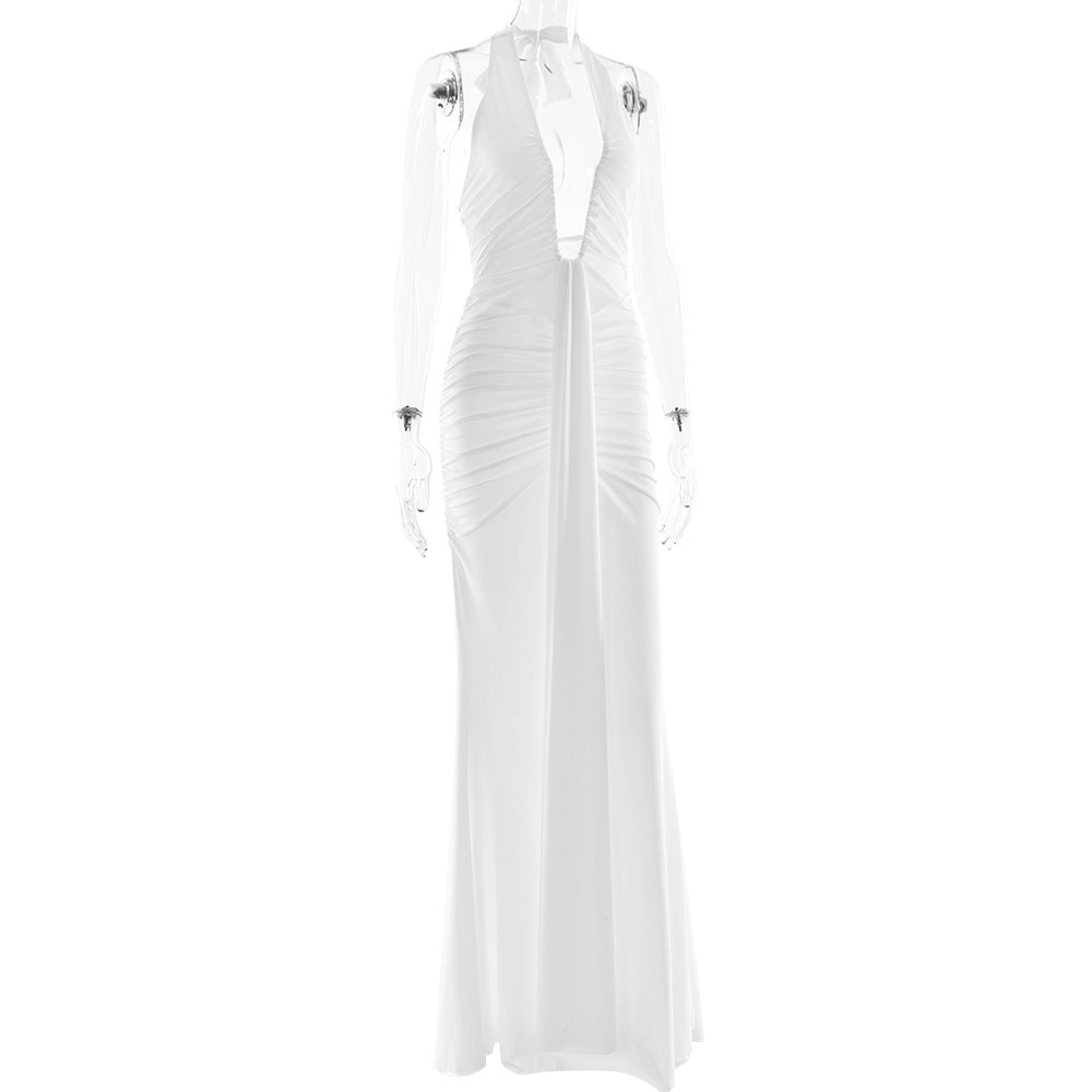 Aster Maxi Dress White