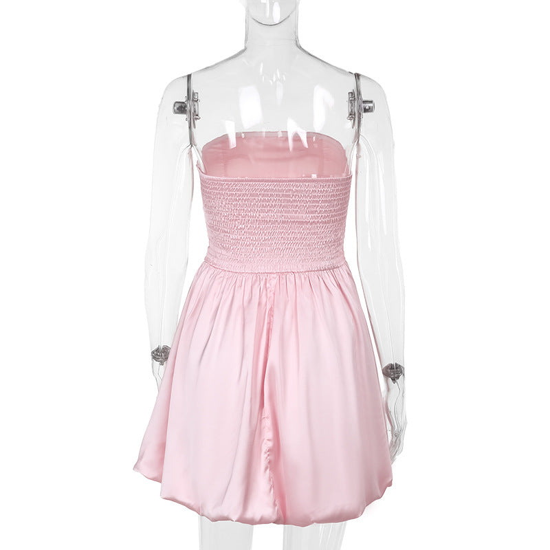 Cleo Mini Dress-Pink