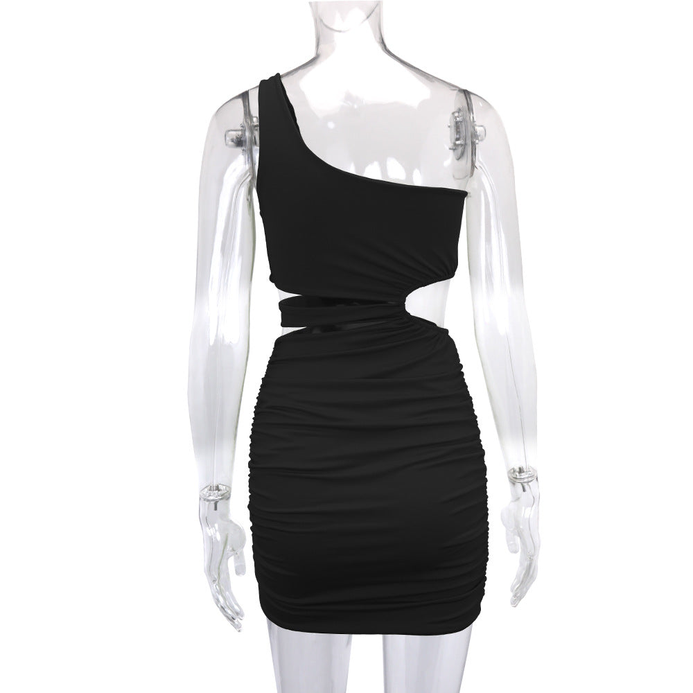 Narcissa Mini Dress - Black