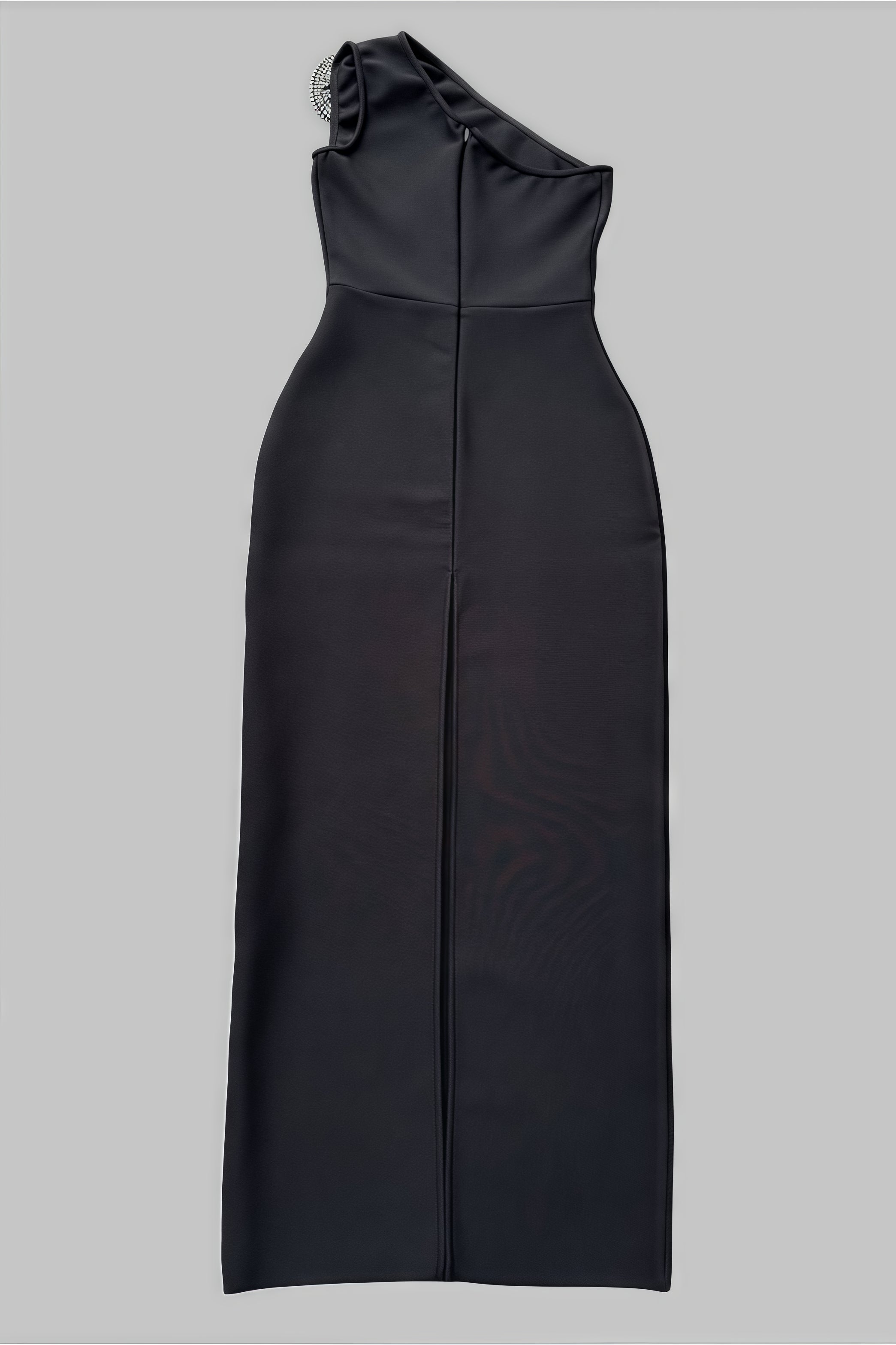 Evelda Sleeveless Rhinestone Floral Maxi Dress - View 4