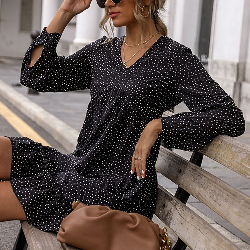 Jaylin Floral Ruched Mini Dress FINAL