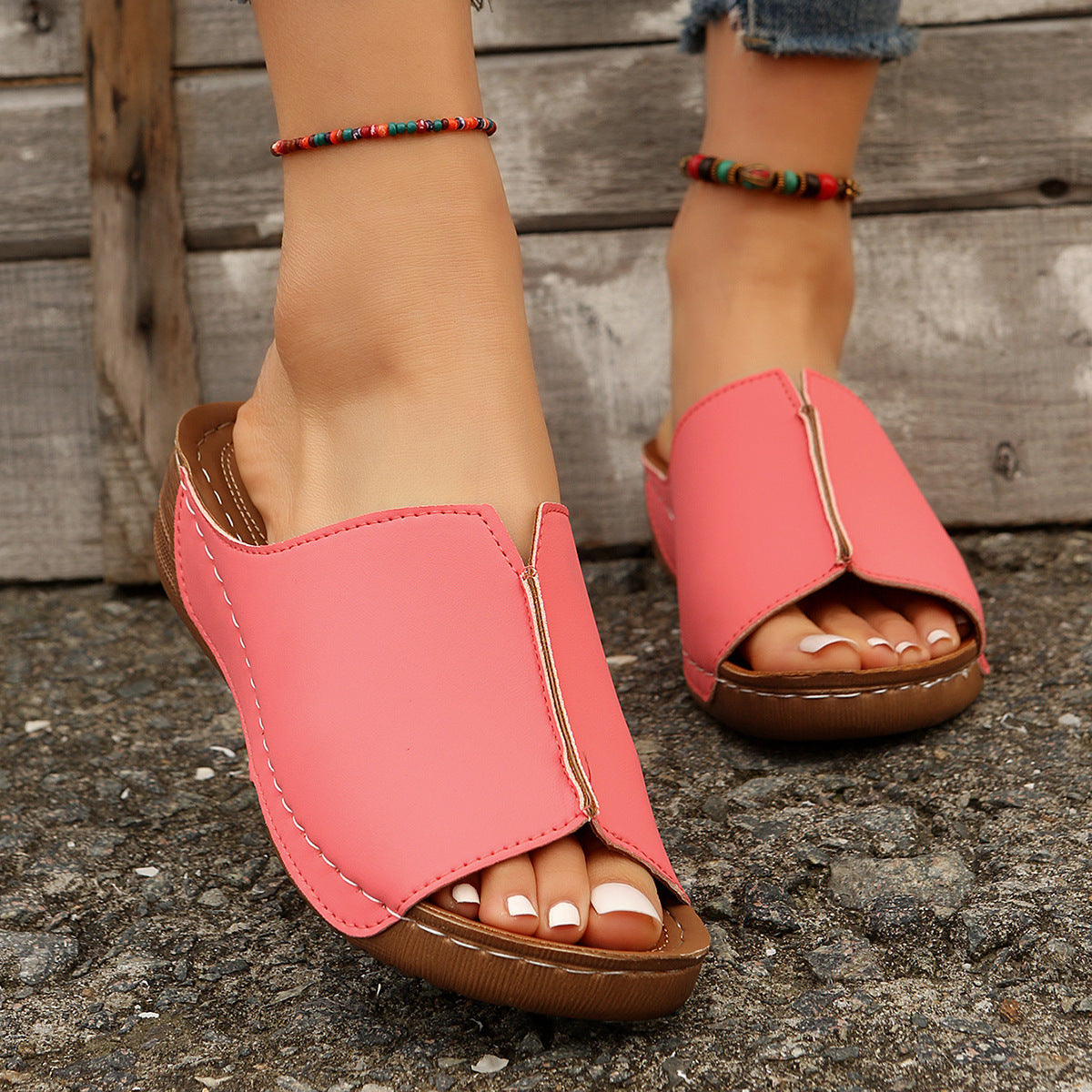 Enchanted Garden Casual Flip Flops
