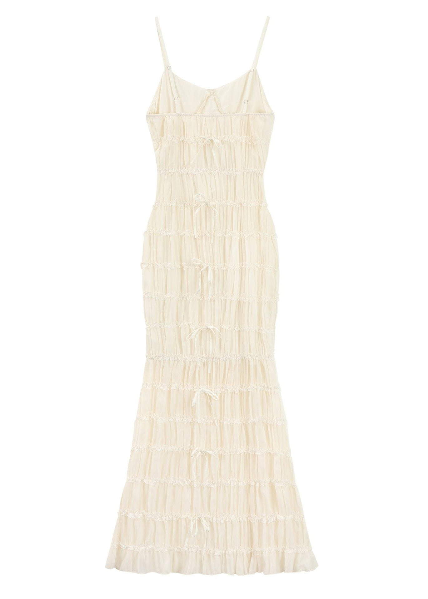 Siena - TieRed Ruched Maxi Dress