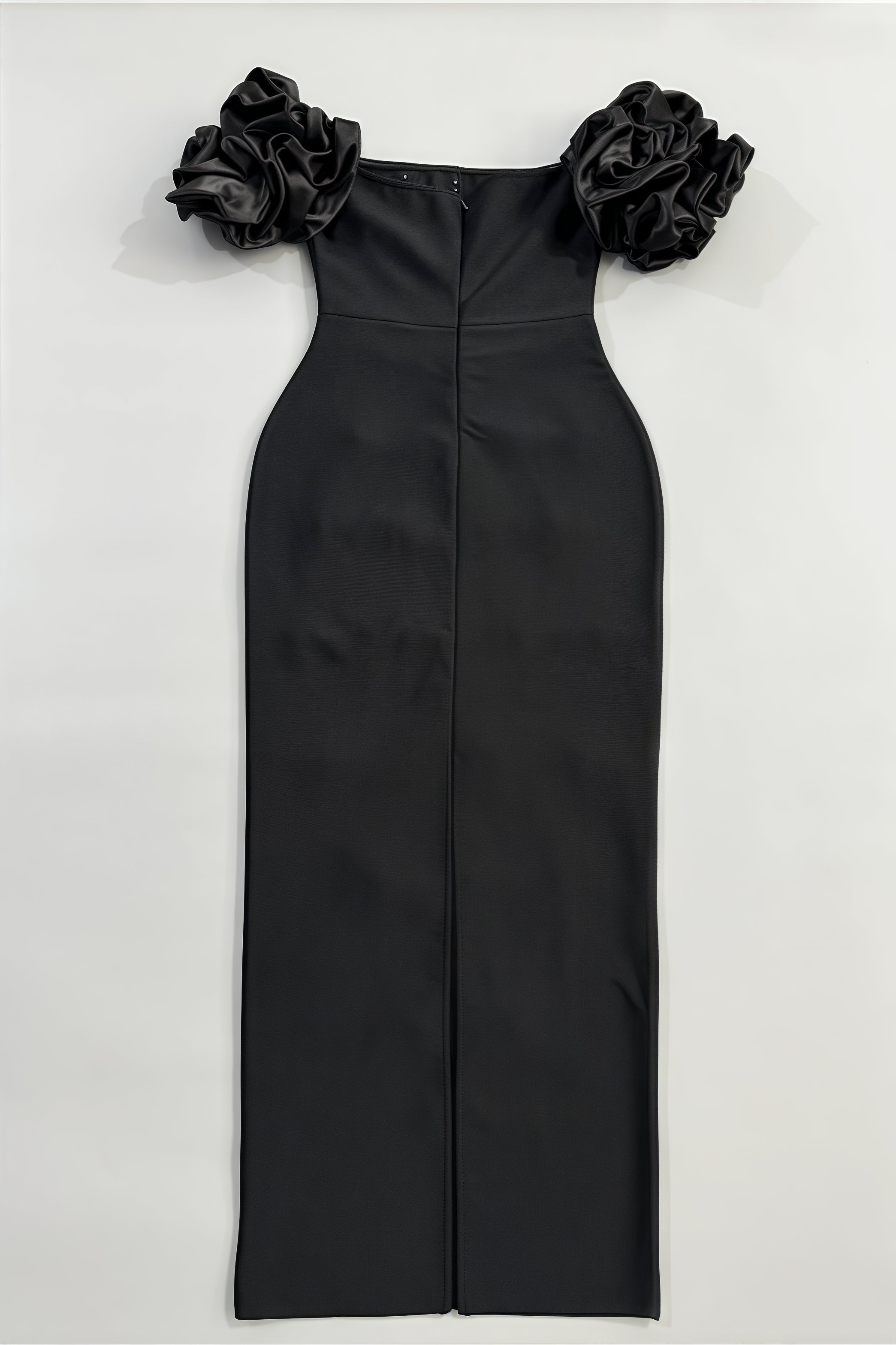 Helesa Off Shoulder Pearl Bandage Maxi Dress - View 6