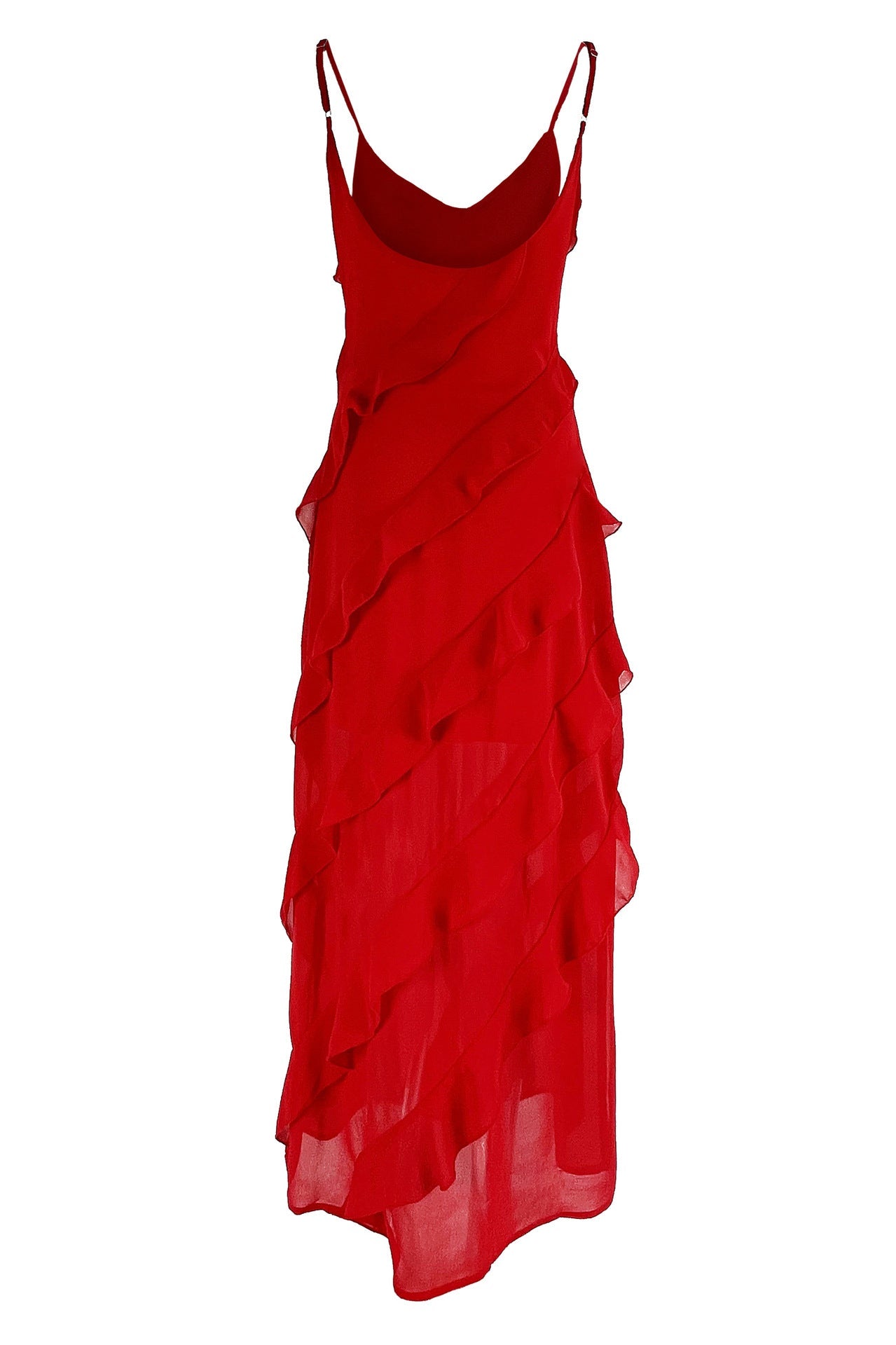 Lace V-Neck Spaghetti Strap Slip Midi Dress