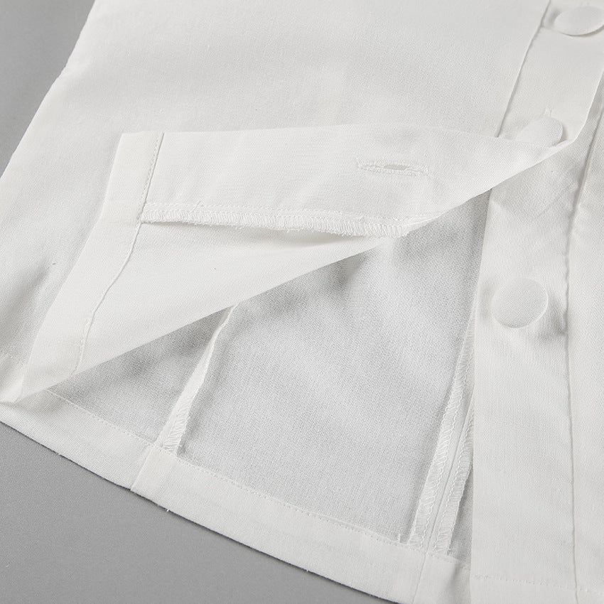 Garner Co-Ord Set - White