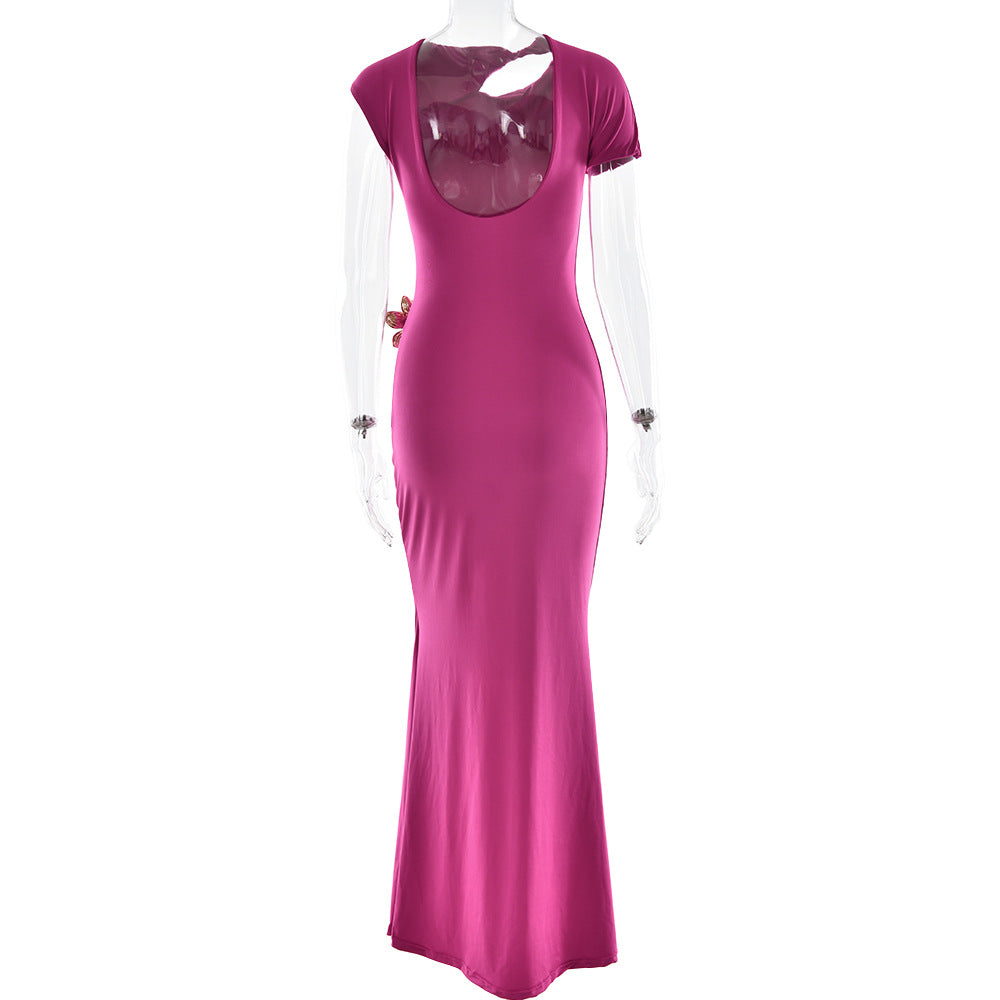 Gentry Maxi Dress - Rose Red