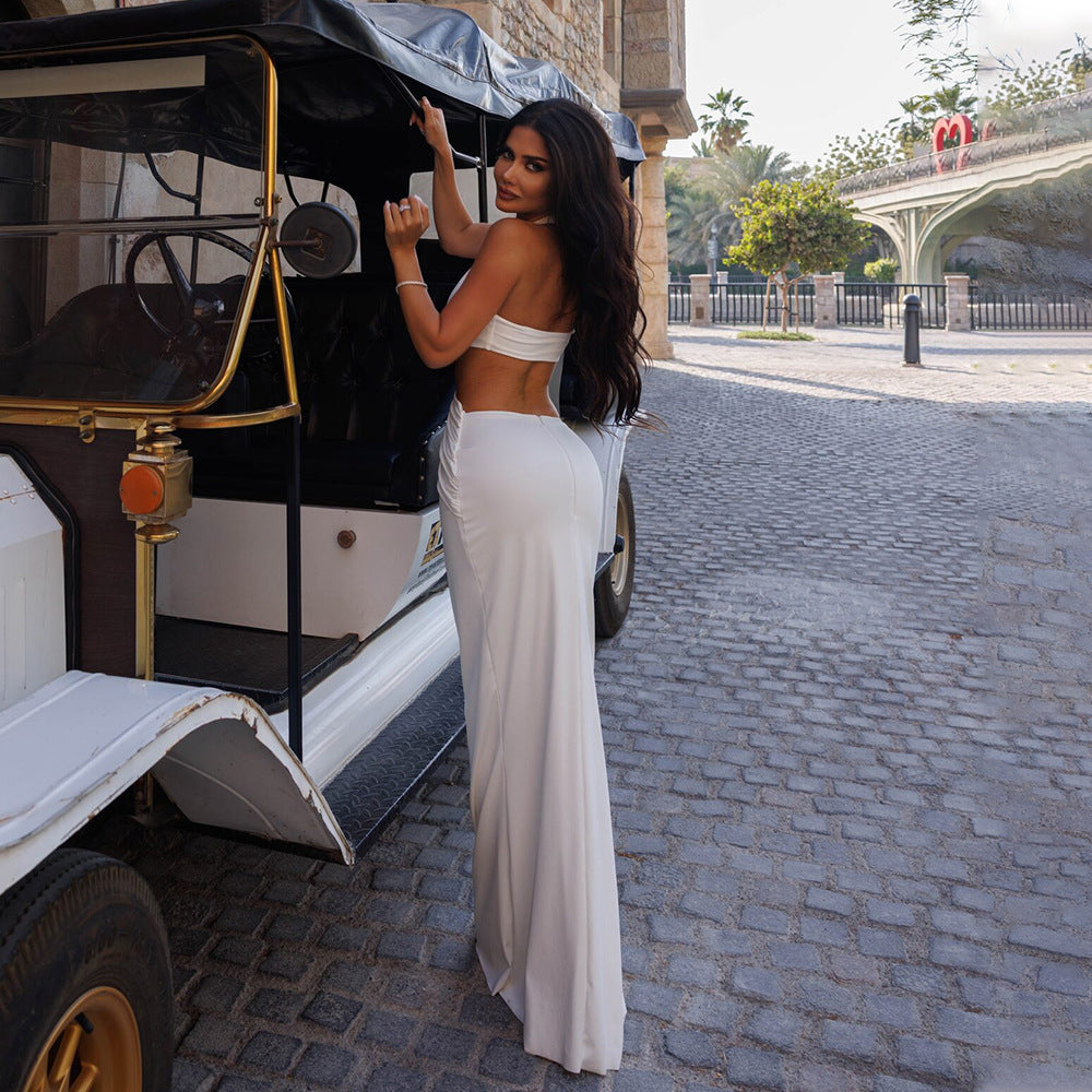 Yaren Maxi Dress- White