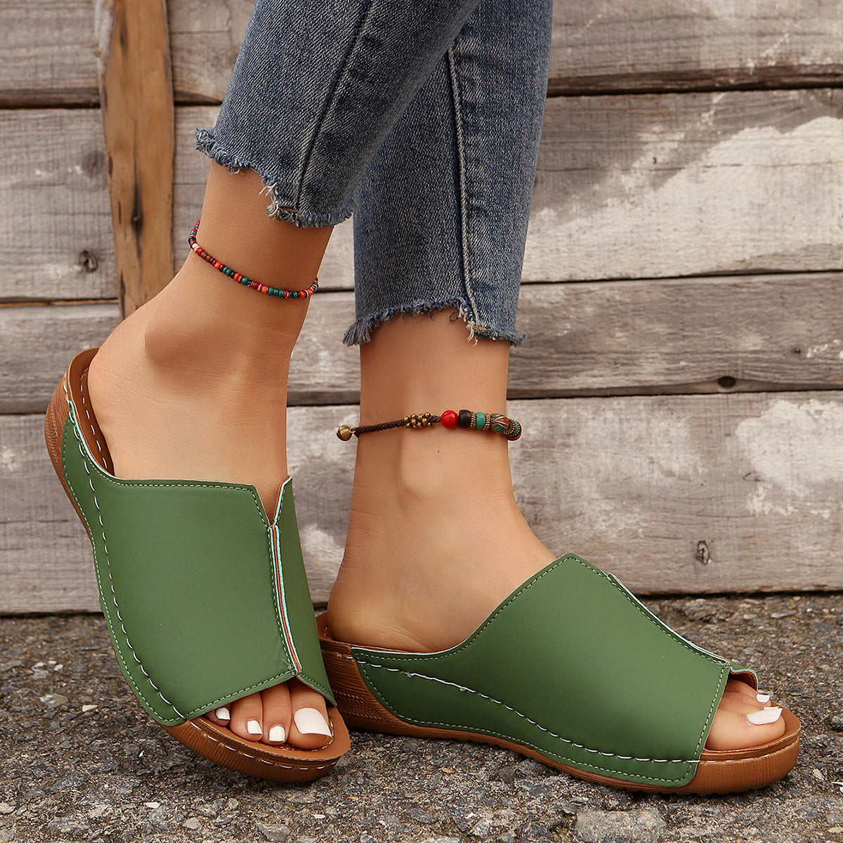 Enchanted Garden Casual Flip Flops