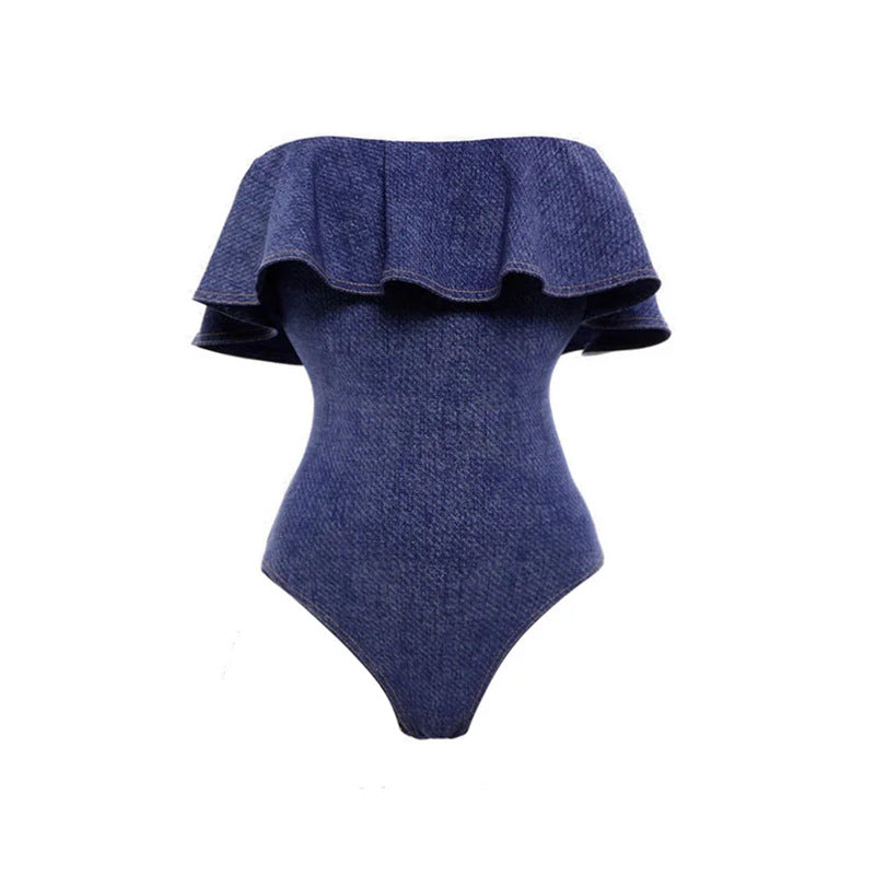 Ruffled Swimsuit