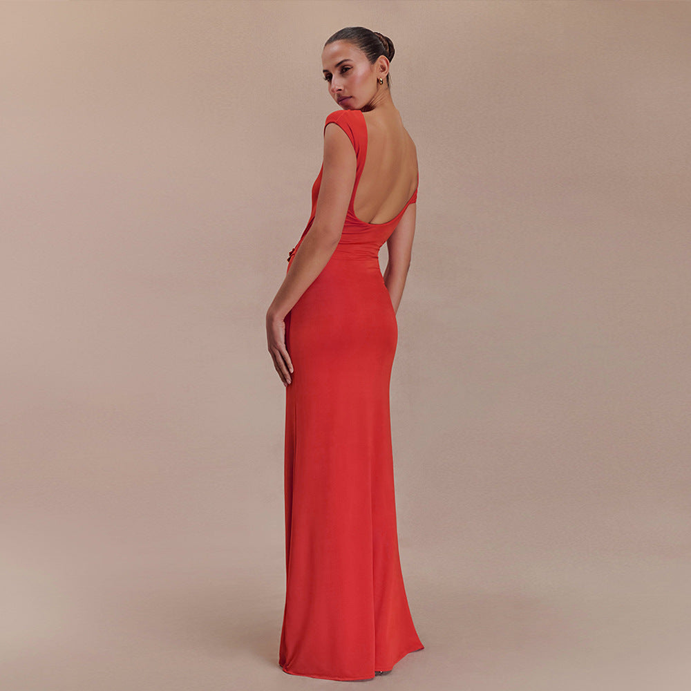 Gentry Maxi Dress Orange