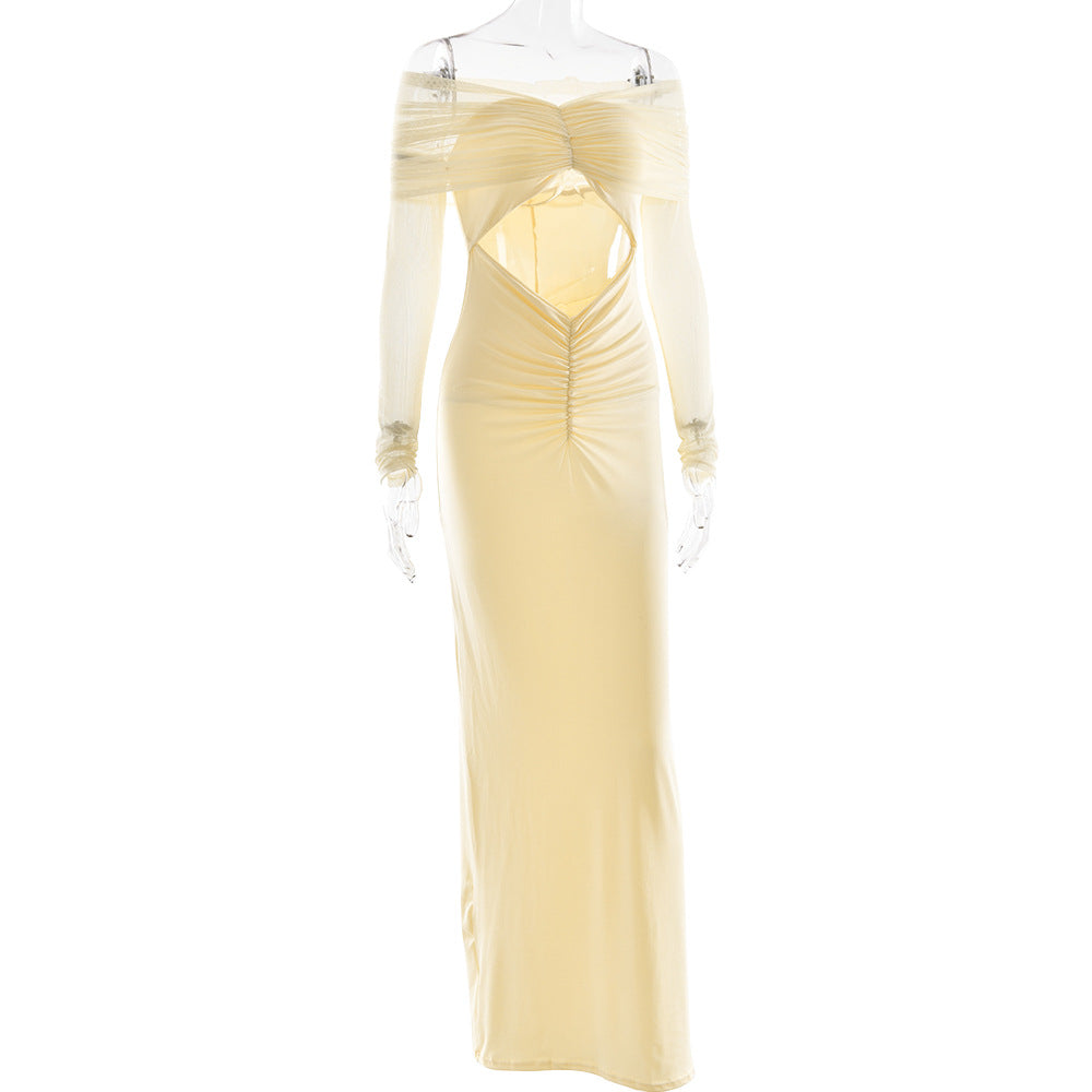 Siela Maxi Dress - Yellow