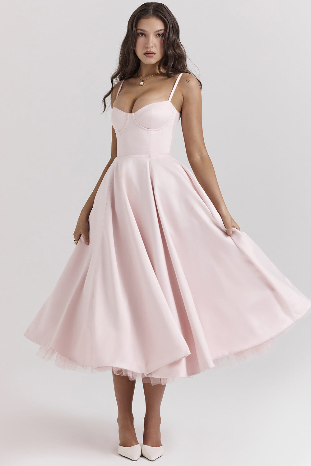 Úrsula Statement Silhouette Dress Elevated Occasion Wear