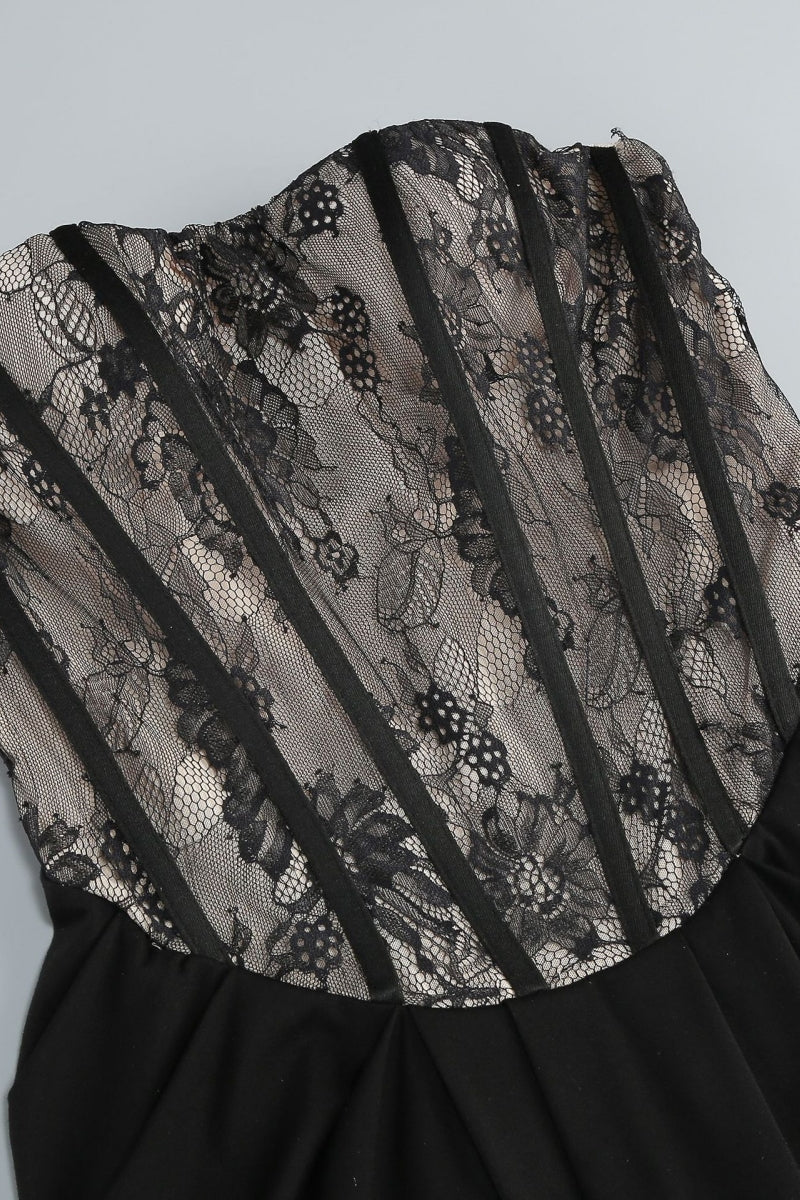 Judihe Lace Sheath Maxi Dress - View 7