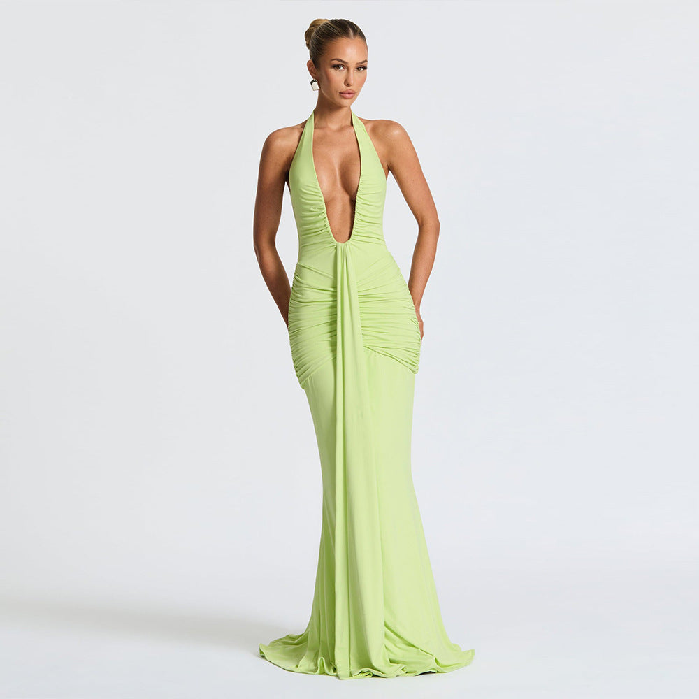 Aster Maxi Dress - Green