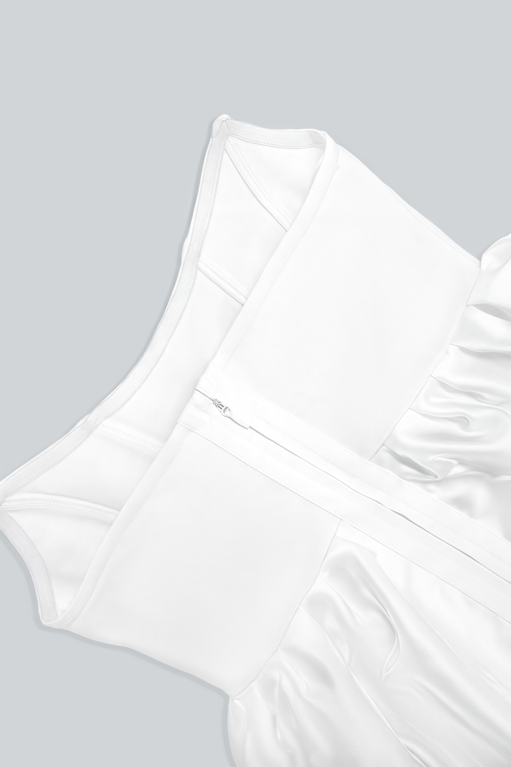 Hadrian Pearl Lace Mini Dress - View 6