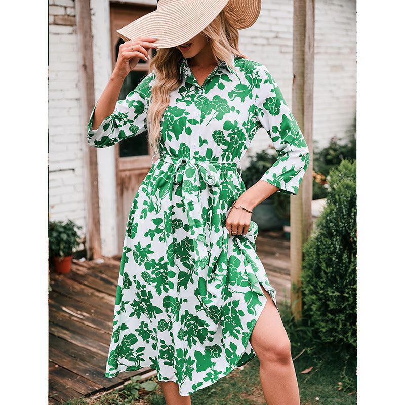 Sedra Paisley Boho Maxi Dress Green