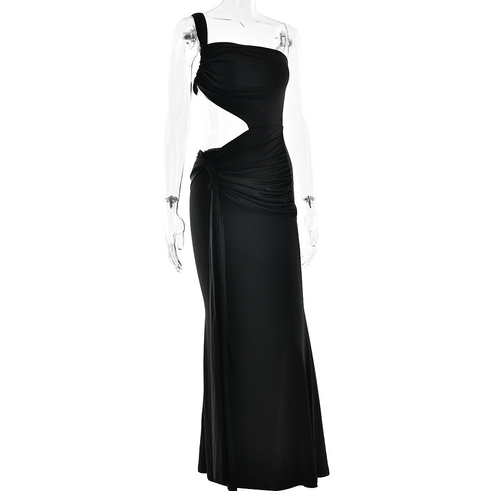 Pathy Maxi Dress Black