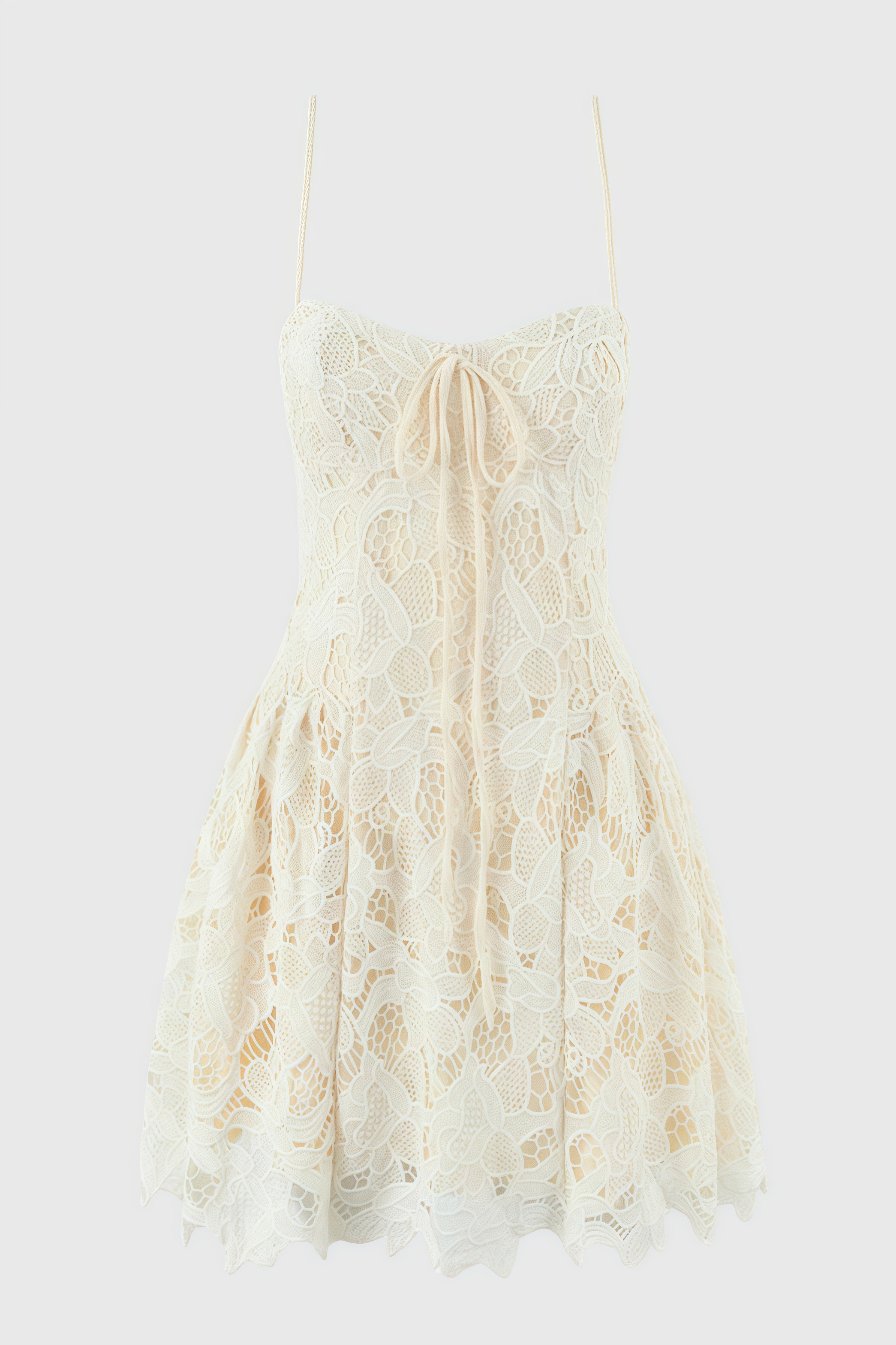 Kalvek Lace Sleeveless Mini Dress - View 6