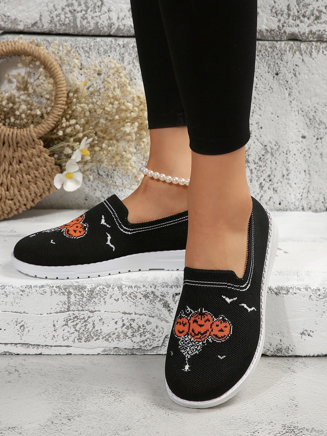Flyknit Halloween flat loafers