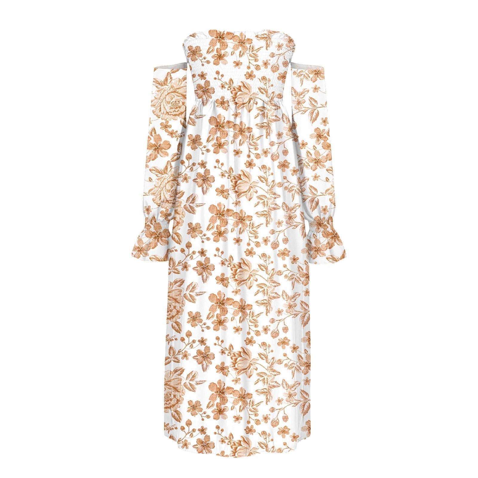 Debin Off The Shoulder High Low Maxi Dress FINAL