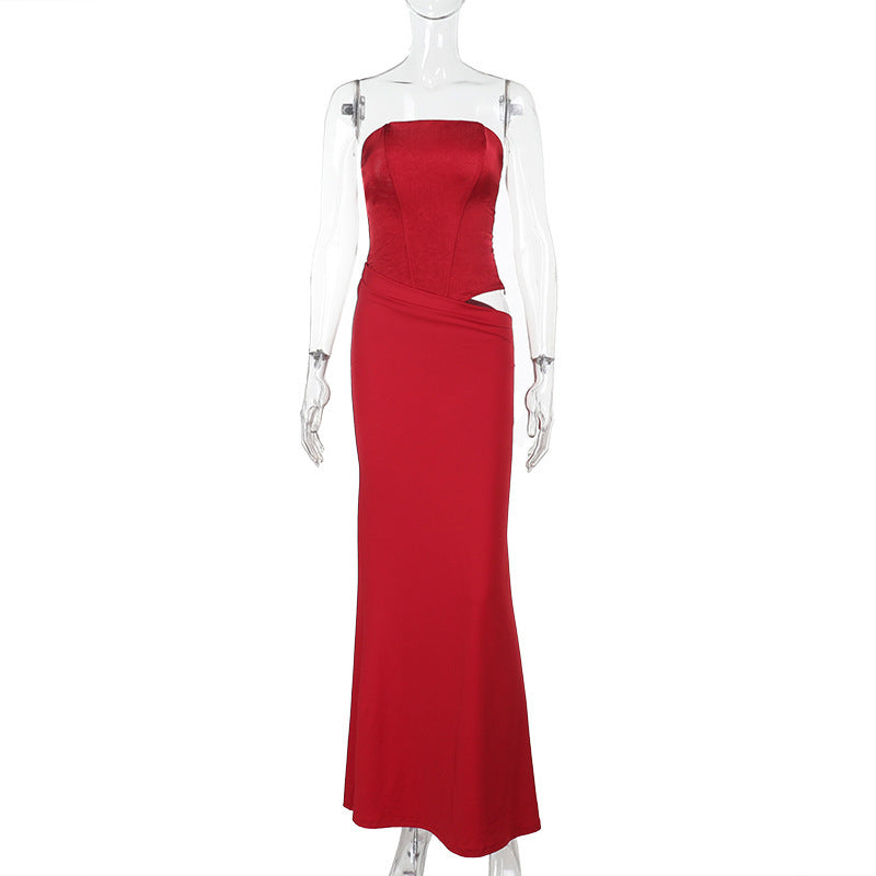 Tess Maxi Dress - Red