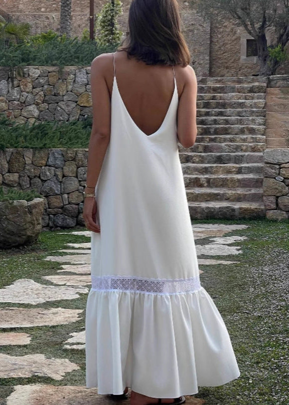 Celeste Lace Trim Maxi Dress - View 5