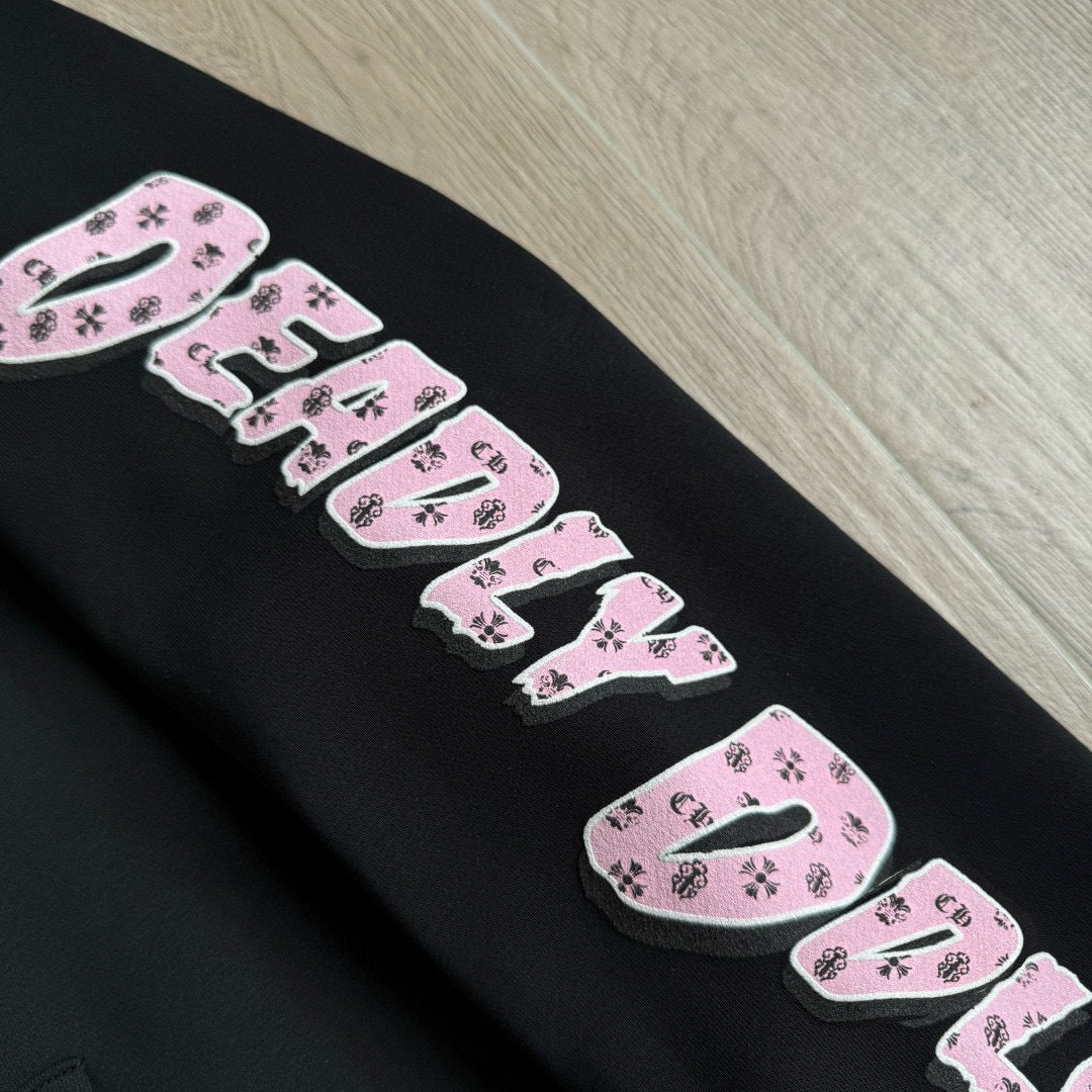 Deadly Doll Comic Print Zip Hoodie