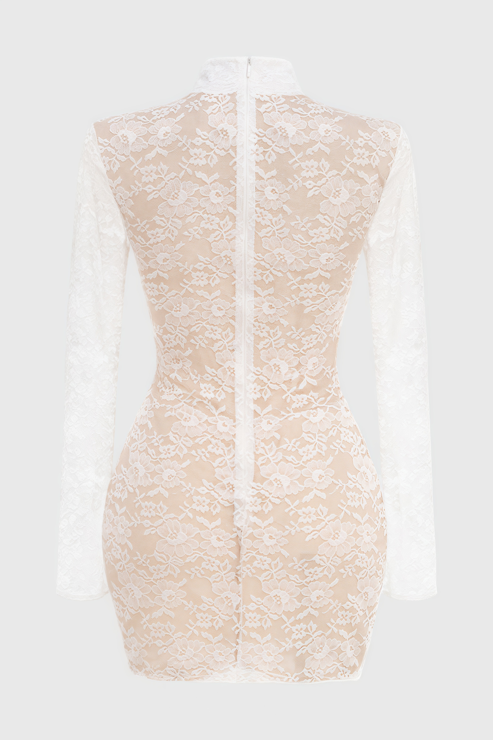 Emilsf Lace Jacquard Mini Dress - View 5